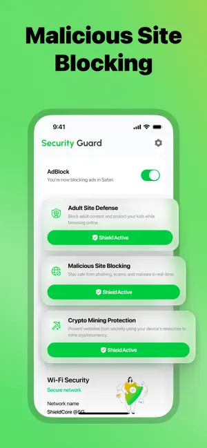 Security Guard - Safe Web iPhone screenshot 3