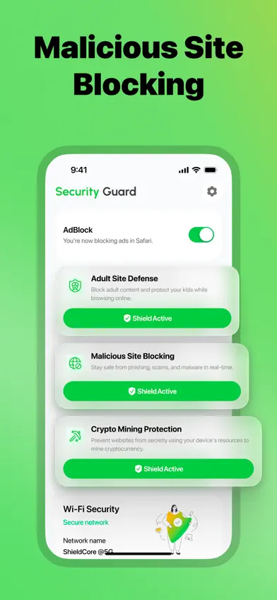 Security Guard - Safe Web screenshot 3