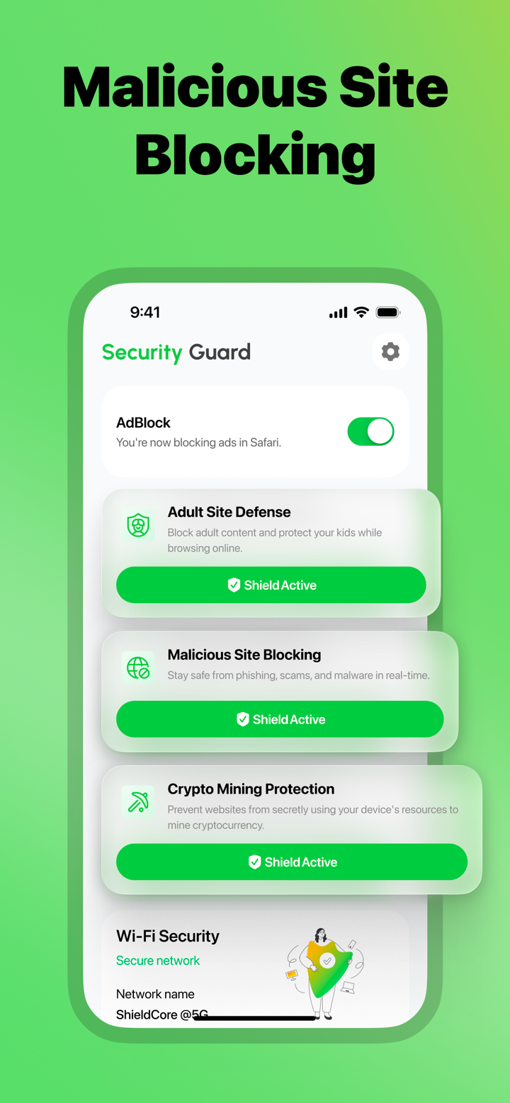Security Guard - Safe Web screenshot 3