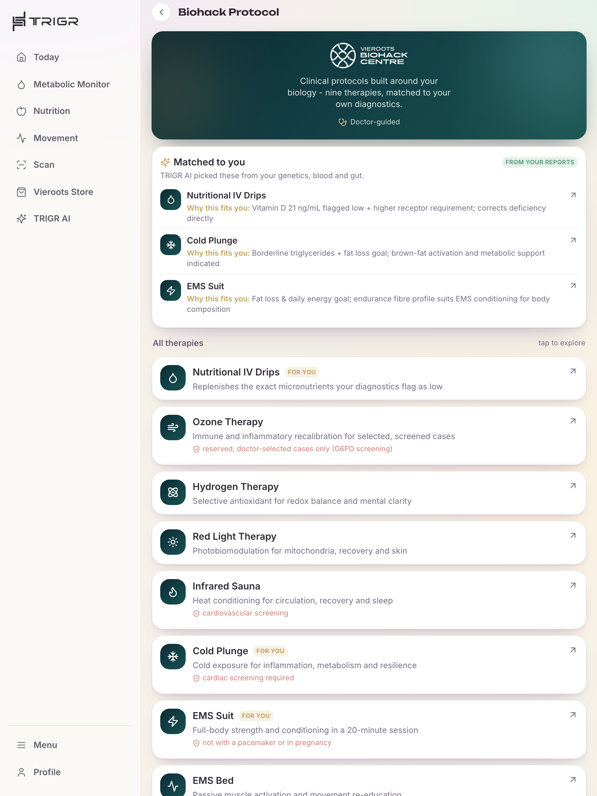 TRIGR Health: AI Coach screenshot 11