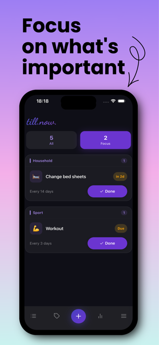 till.now. - Last Time Tracker Screenshot 2 of 6