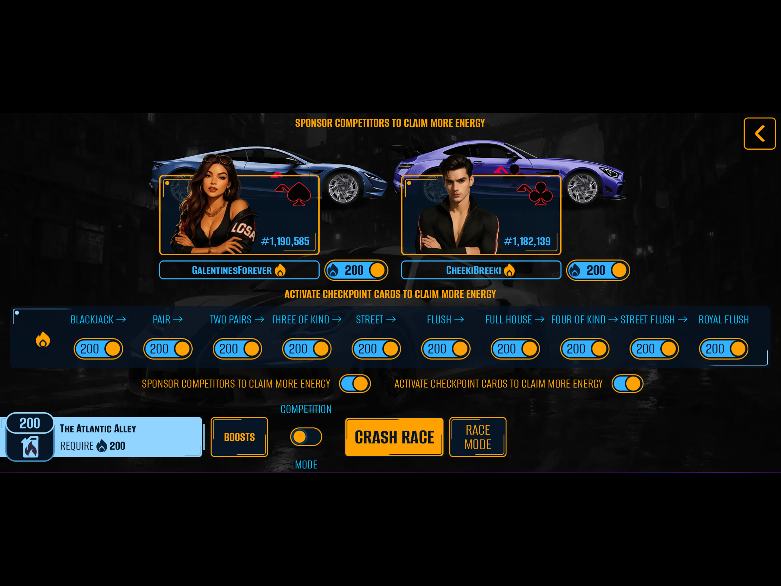 Aces Race : Blackjack Raid screenshot 16
