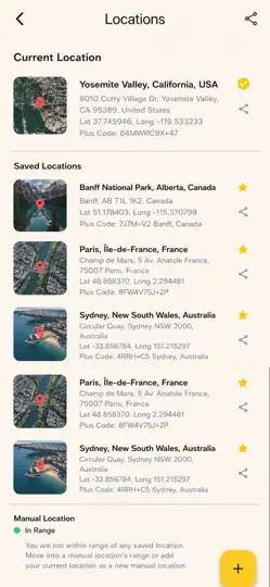 GPS Map Camera PRO : Timestamp iPhone Screenshot 4