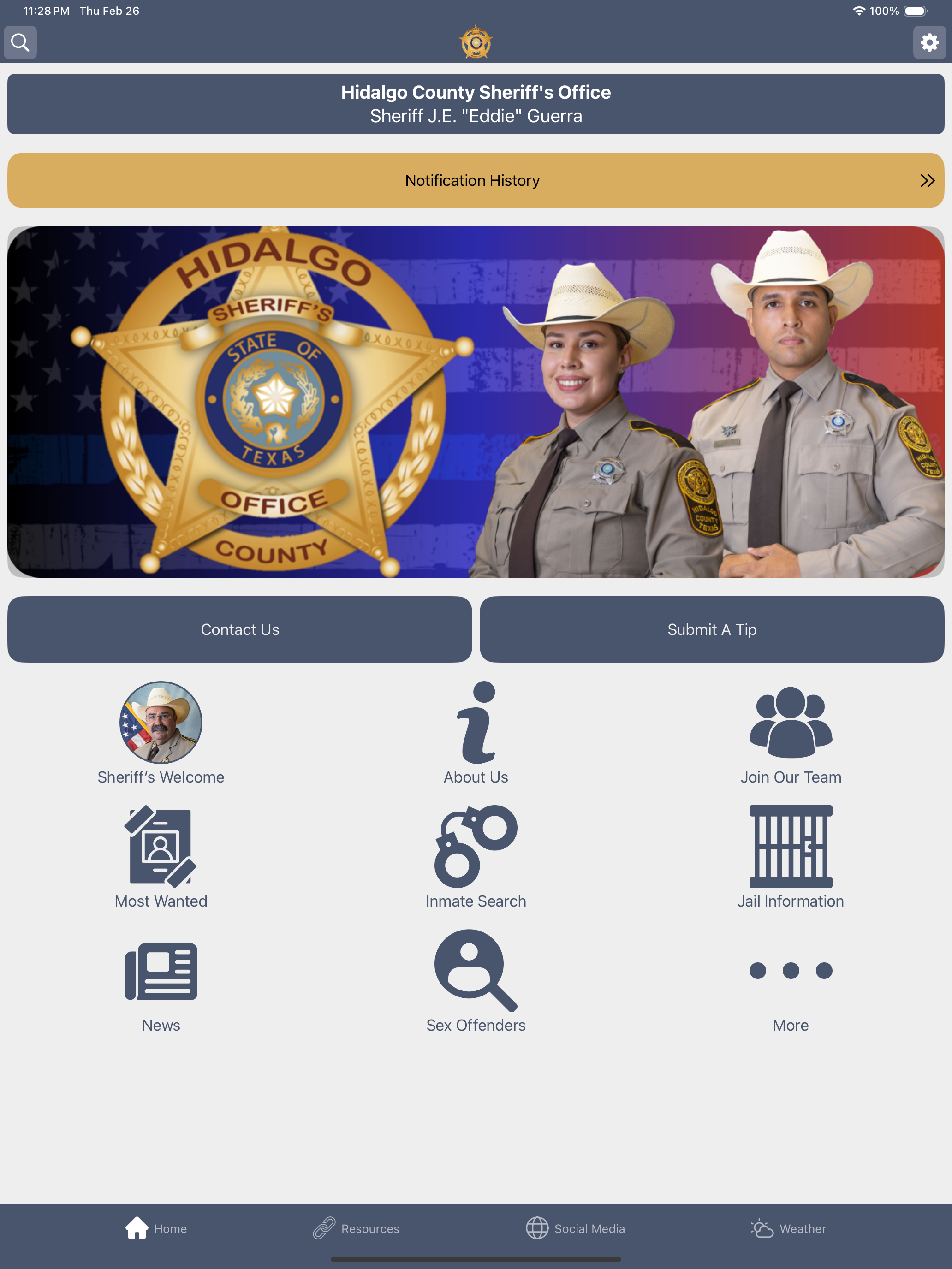 Hidalgo County Sheriff TX