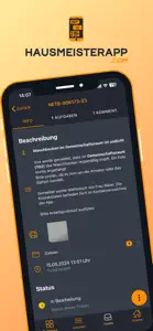 Hausmeisterapp.com screenshot #1 for iPhone