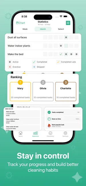 House cleaning checklist plans screenshot 3