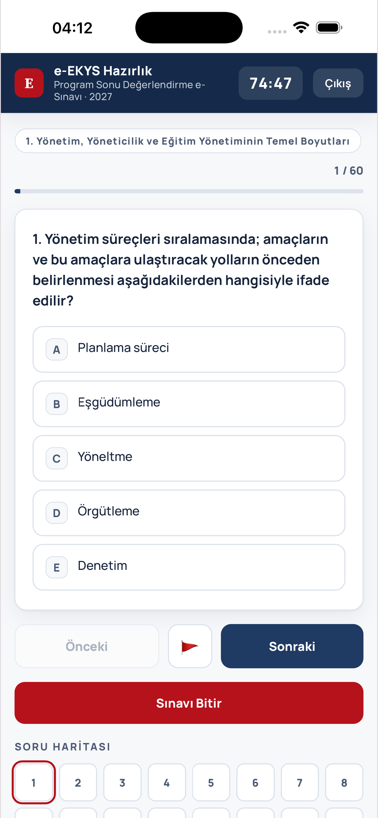 E EKYS Hazırlık screenshot 3