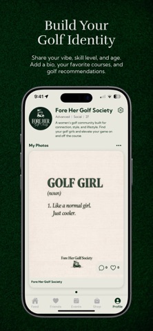 Fore Her Golf Society Screenshot 2 of 5