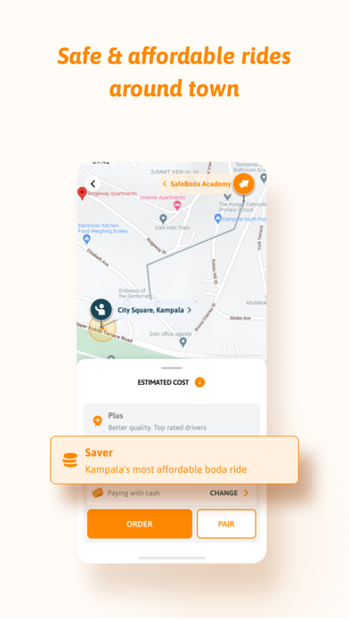 Screenshot #3 pour SafeBoda with SafeCar