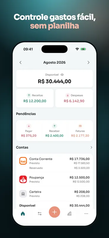 Kontto: Finanças Pessoais screenshot 1 of 10