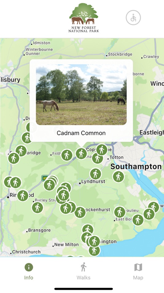 #5. New Forest National Park Walks (iOS) 由: New Forest National Park Authority