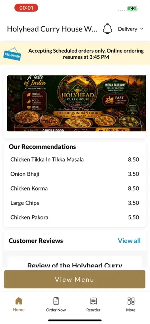 Holyhead Curry House screenshot 2