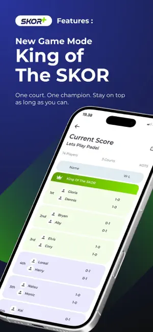 SKOR: Score. Track. Compete! iPhone screenshot 3