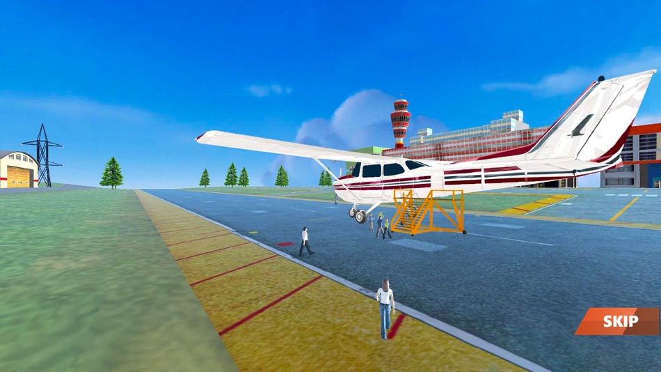 #1. Airplane Game Flight Simulator (iOS) Podle: Syed Ali Hamza Zaidi