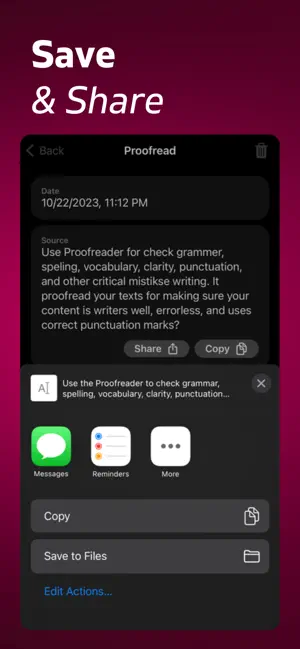 Proofreader: Grammar Check screenshot 4