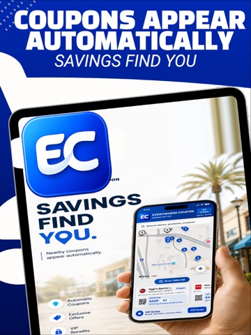 Everywhere Coupon iPad screenshot