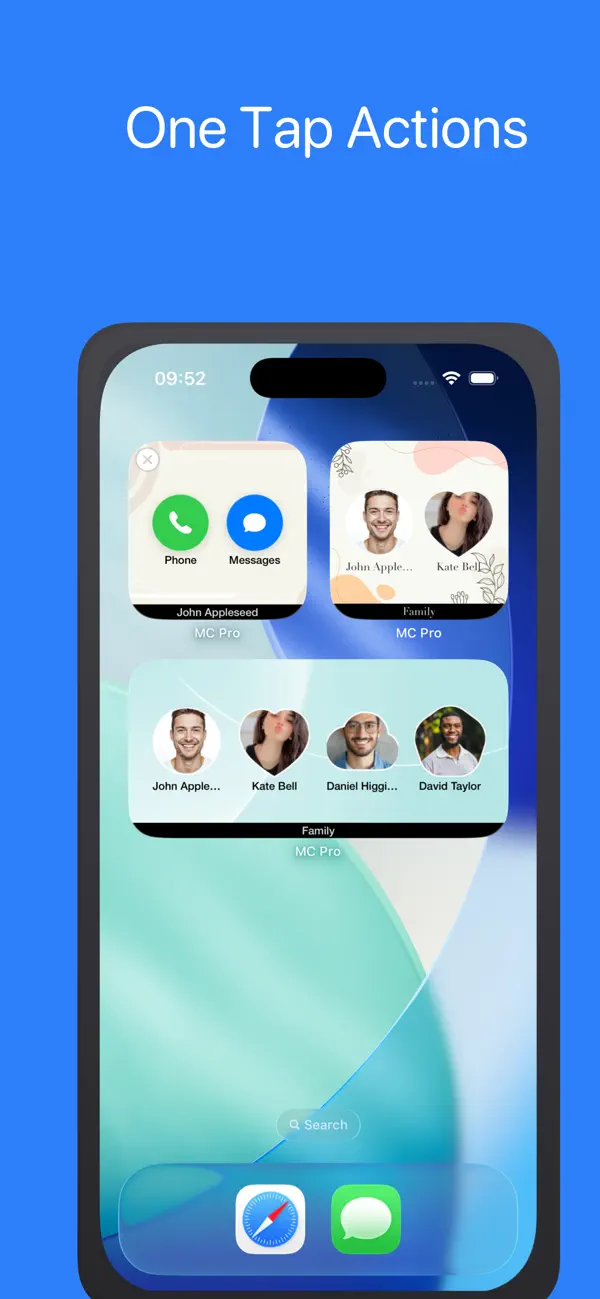 Screenshot #3 pour Magic Contact Widgets