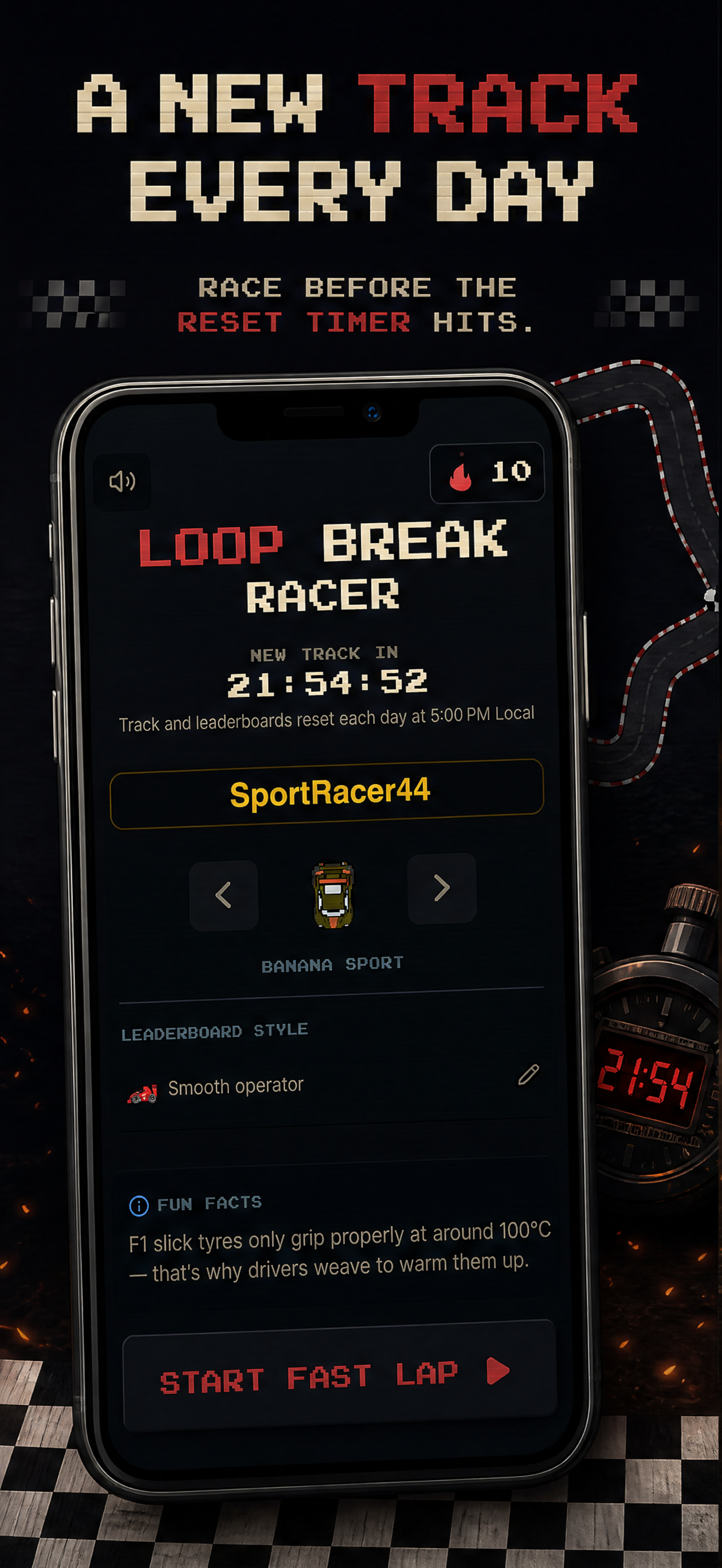 Loop Break: Daily Racing Game screenshot 4