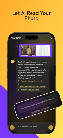 BanaSnap:AI Chat Photo Retouch iPhone screenshot