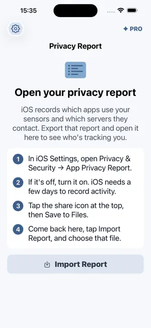 Privacy Report: App Trackers screenshot 3