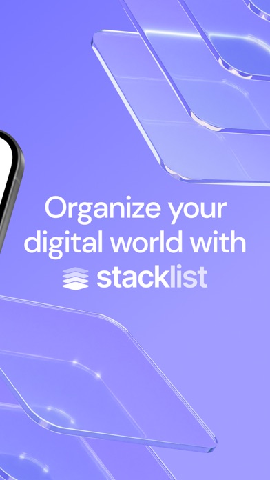 Stacklist App Screenshot