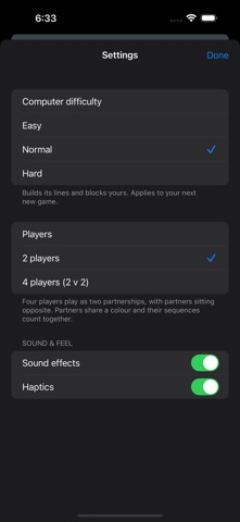 Five Lines - Card Game Screenshot 4 of 5