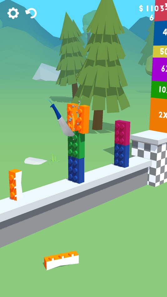 #3. Slice It All! (iOS) 由: Voodoo