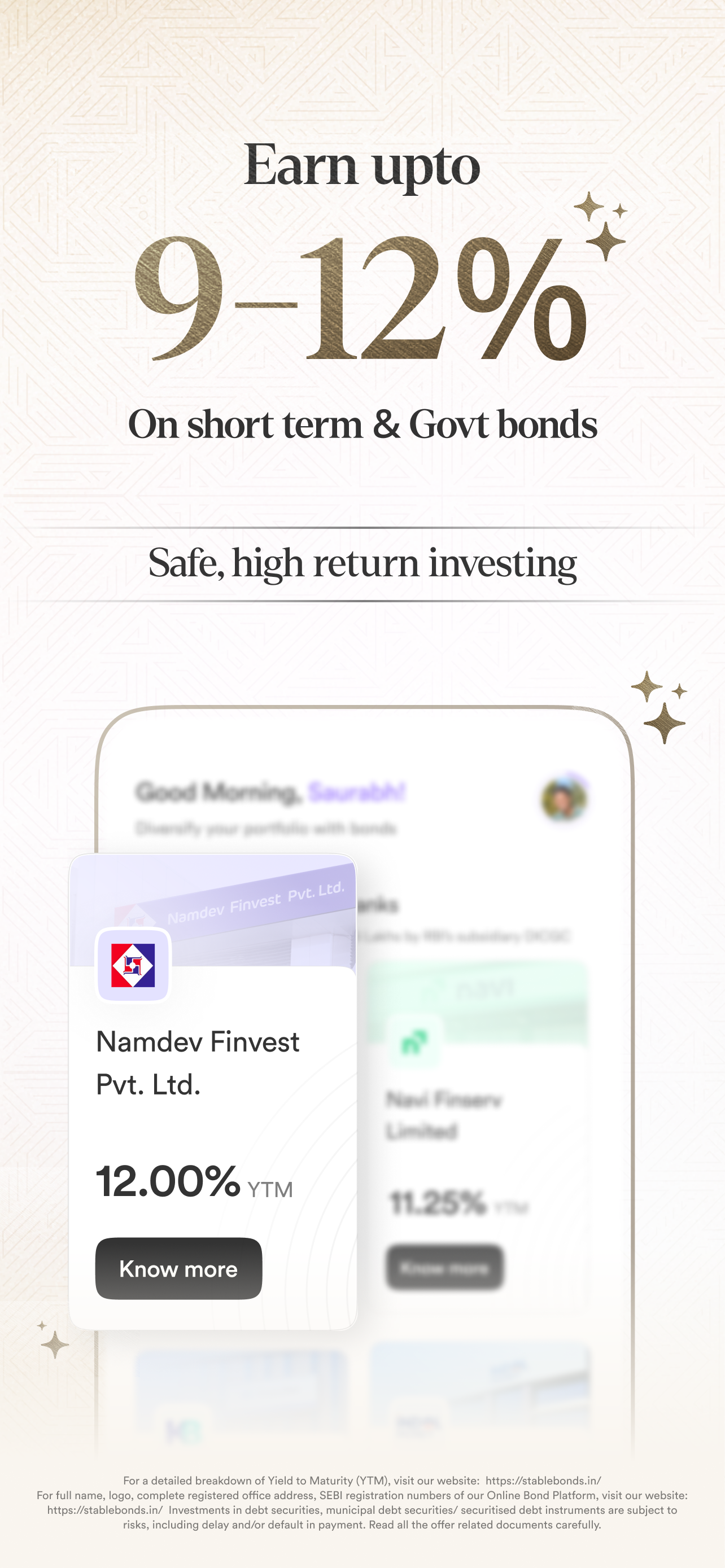 Stable Money: FDs, Bonds, Gold
