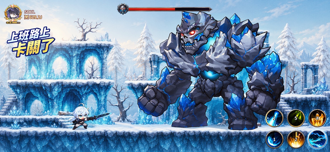 Soul Strike iOS Mod IPA screenshot 2 - iOS game interface
