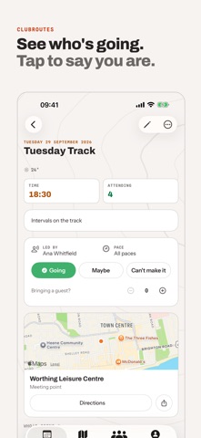 ClubRoutes screenshot 2