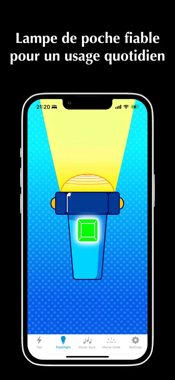 Screenshot #2 pour Strobe Groove Flashlight