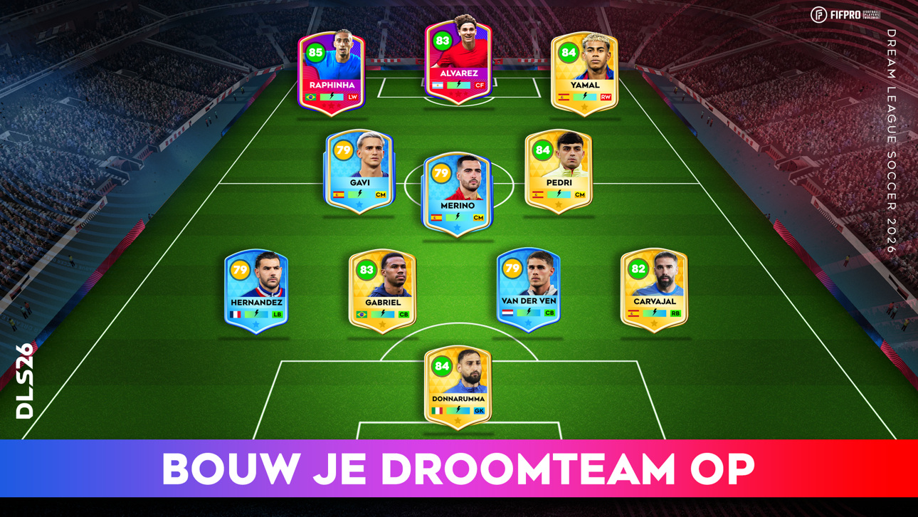 Dream League Soccer 2026 iOS Mod IPA screenshot 8 - iOS game interface