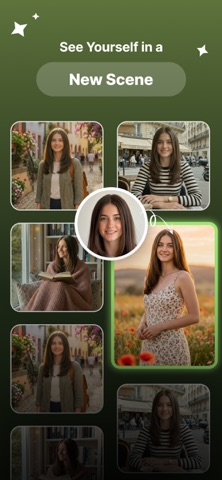Genos: AI Photo Editor iPhone screenshot