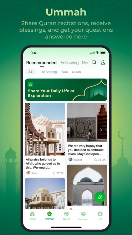 WeMuslim: Athan, Qibla&Quran screenshot-3