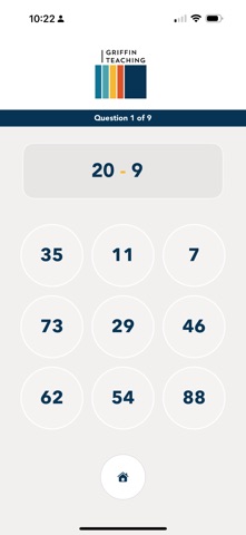 Speed Subtraction screenshot