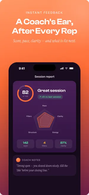 AI Speaking Coach: Talk Whiz screenshot 4