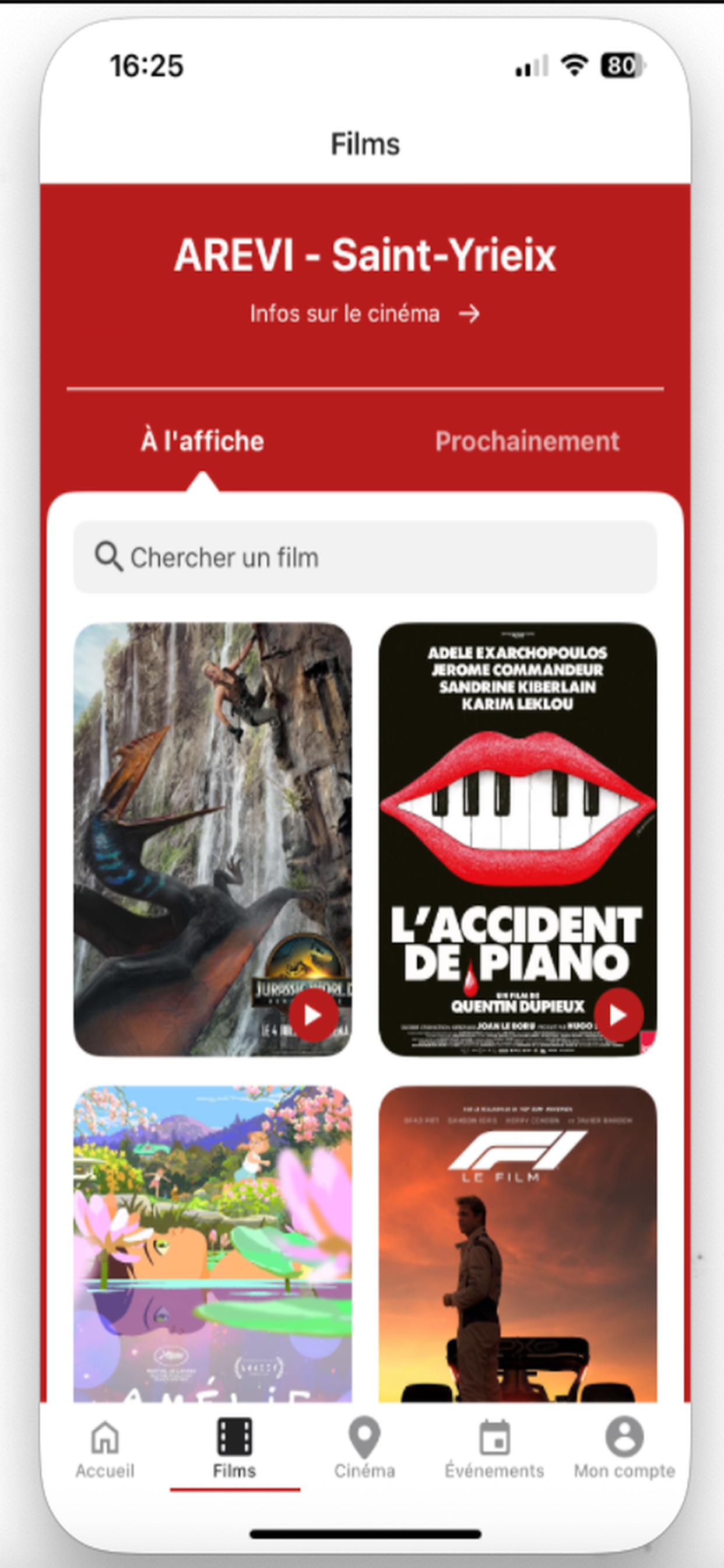 Cinéma AREVI screenshot 3