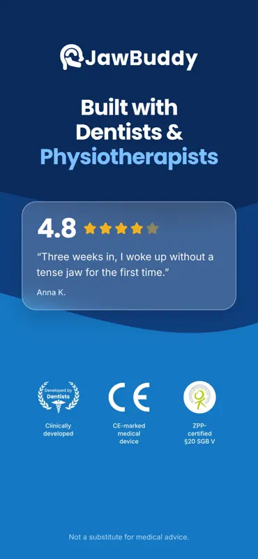 JawBuddy: TMJ & Bruxism screenshot 6 of 6