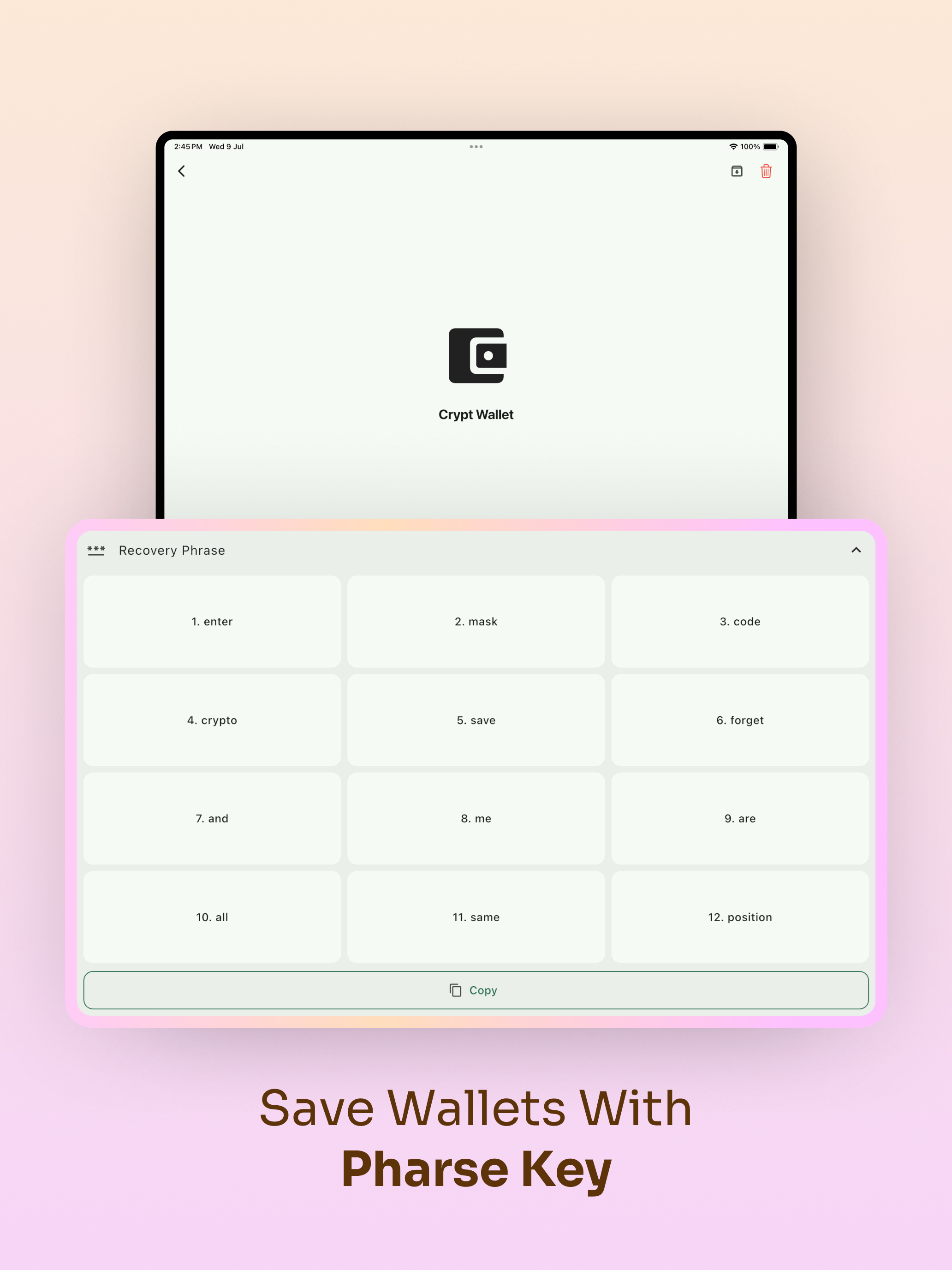 MasterKey: Passwords Manager