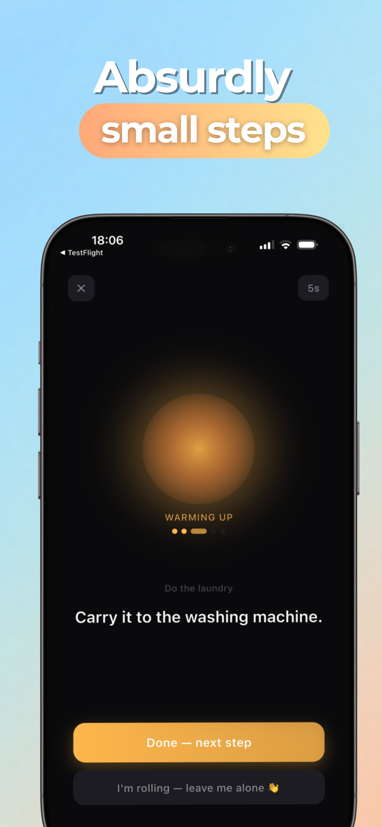 Nudge: ADHD Task Starter