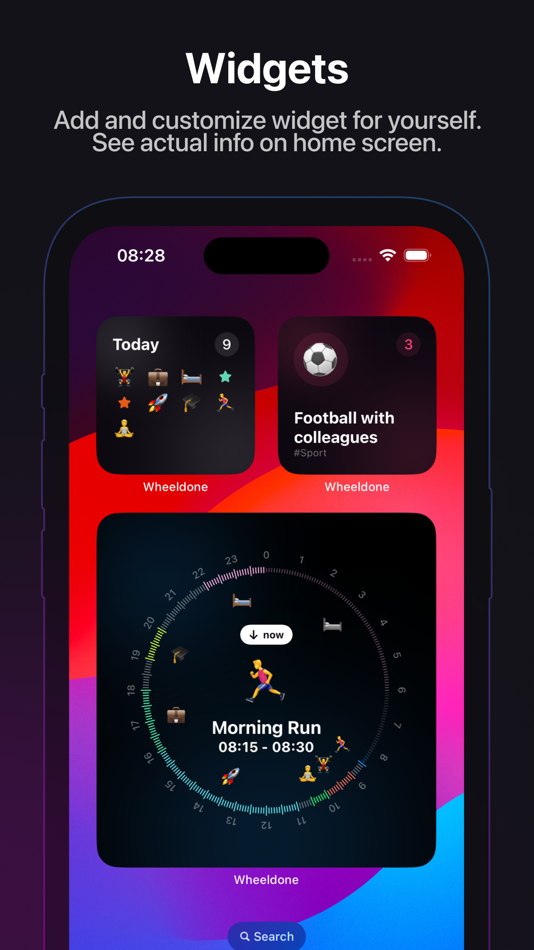 #9. Wheeldone - Daily Planner (iOS) Podle: Demianenko Alexander