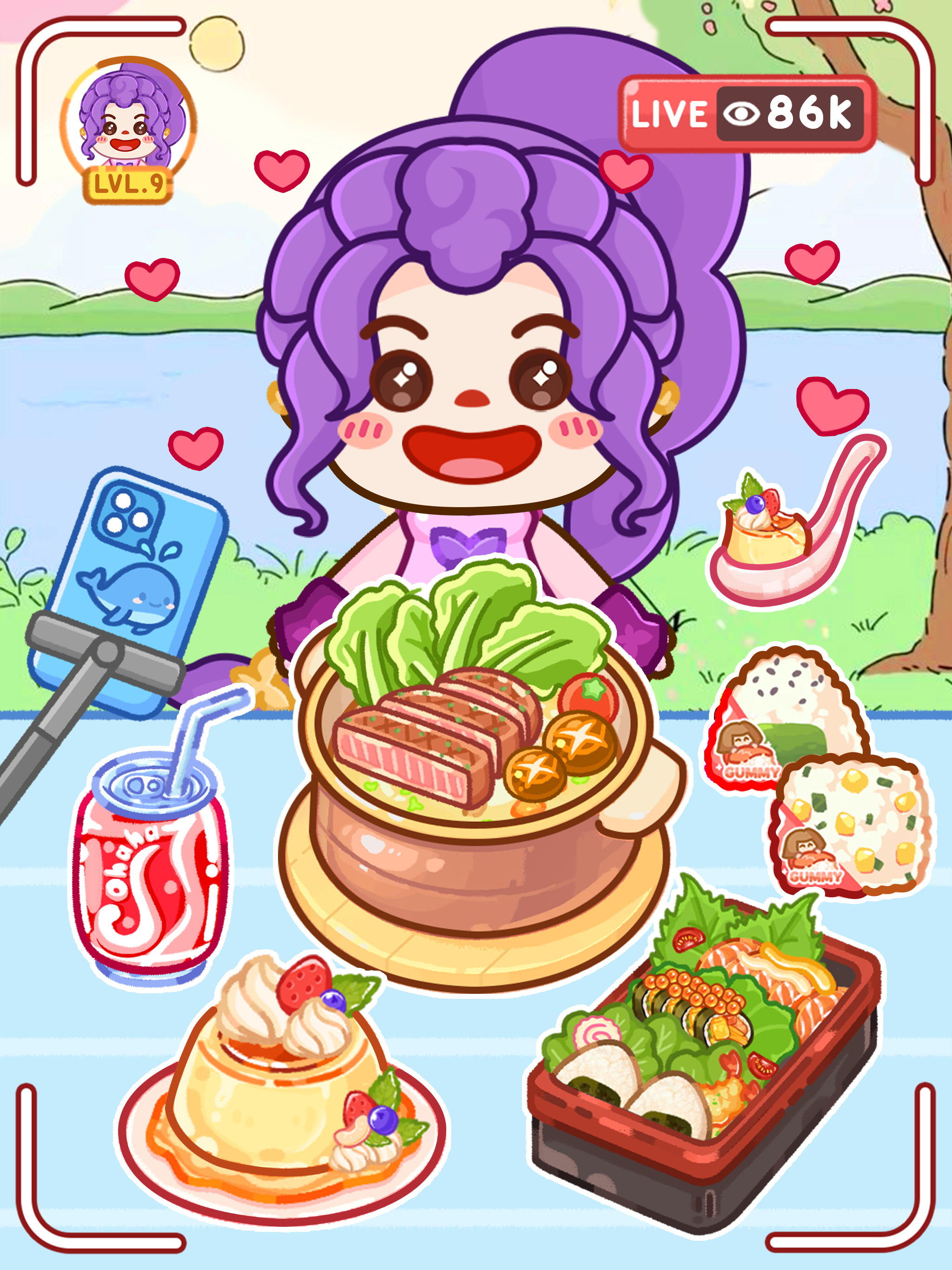 Mukbang ASMR Livestream Party