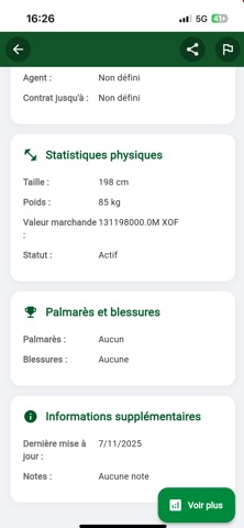 Burkina Binational Foot Screenshot 6 of 6