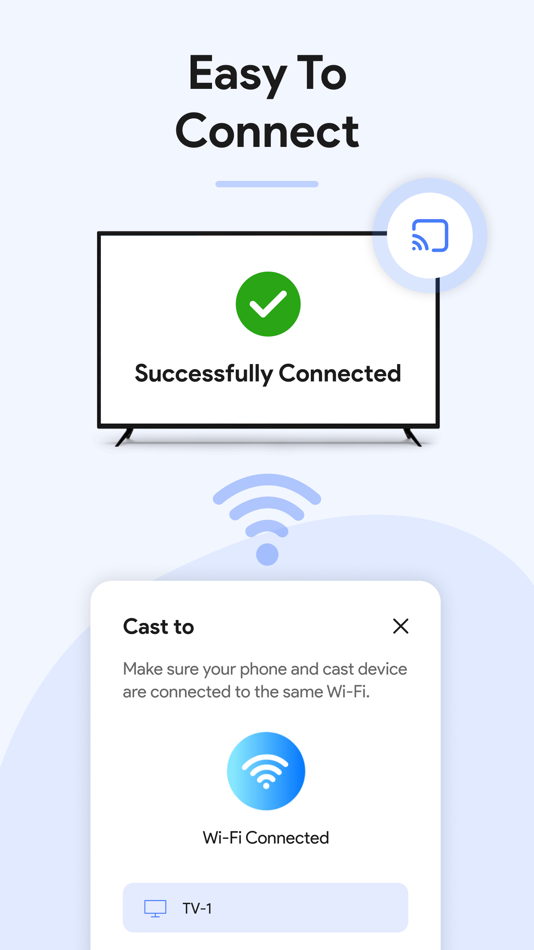 #2. Smart View : Screen Cast (iOS) By: Kishan Lakkad
