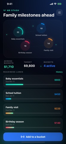 Mr Stash⋅Money Bucket Planner のスクリーンショット