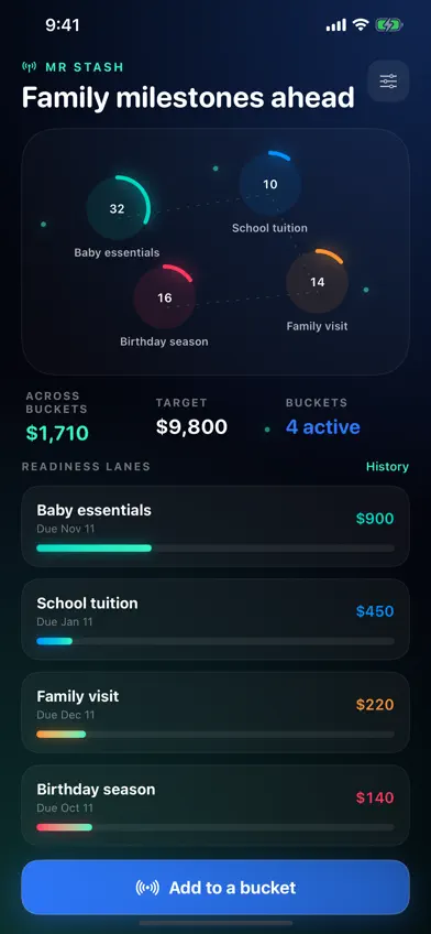 Mr Stash⋅Money Bucket Planner screenshot 3