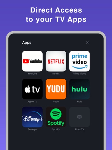 TV Remote ONN iPad screenshot