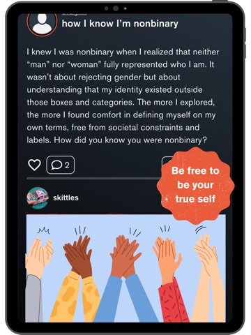 Give Us The Floor: Group Chat ipad screenshot 2