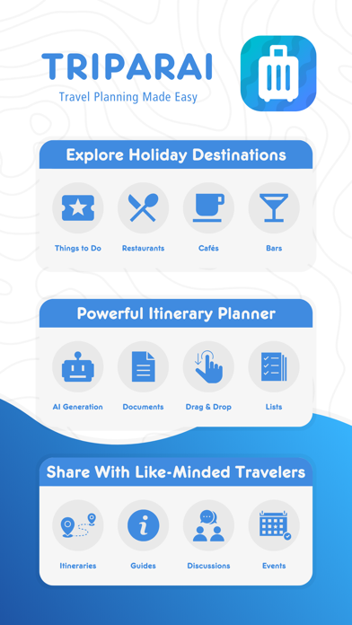 TripArai - Travel Planner Screenshot