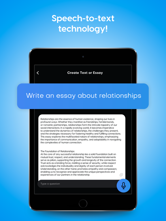 Pic Answer - AI Solver iPad screenshot 5 - Education app
